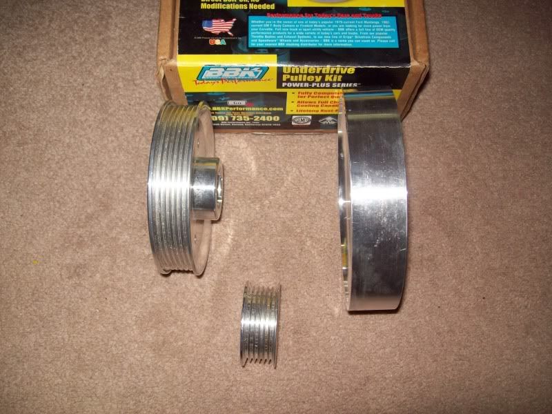 BBK 4.6 2V Underdrive Pulleys Ford Mustang Forums